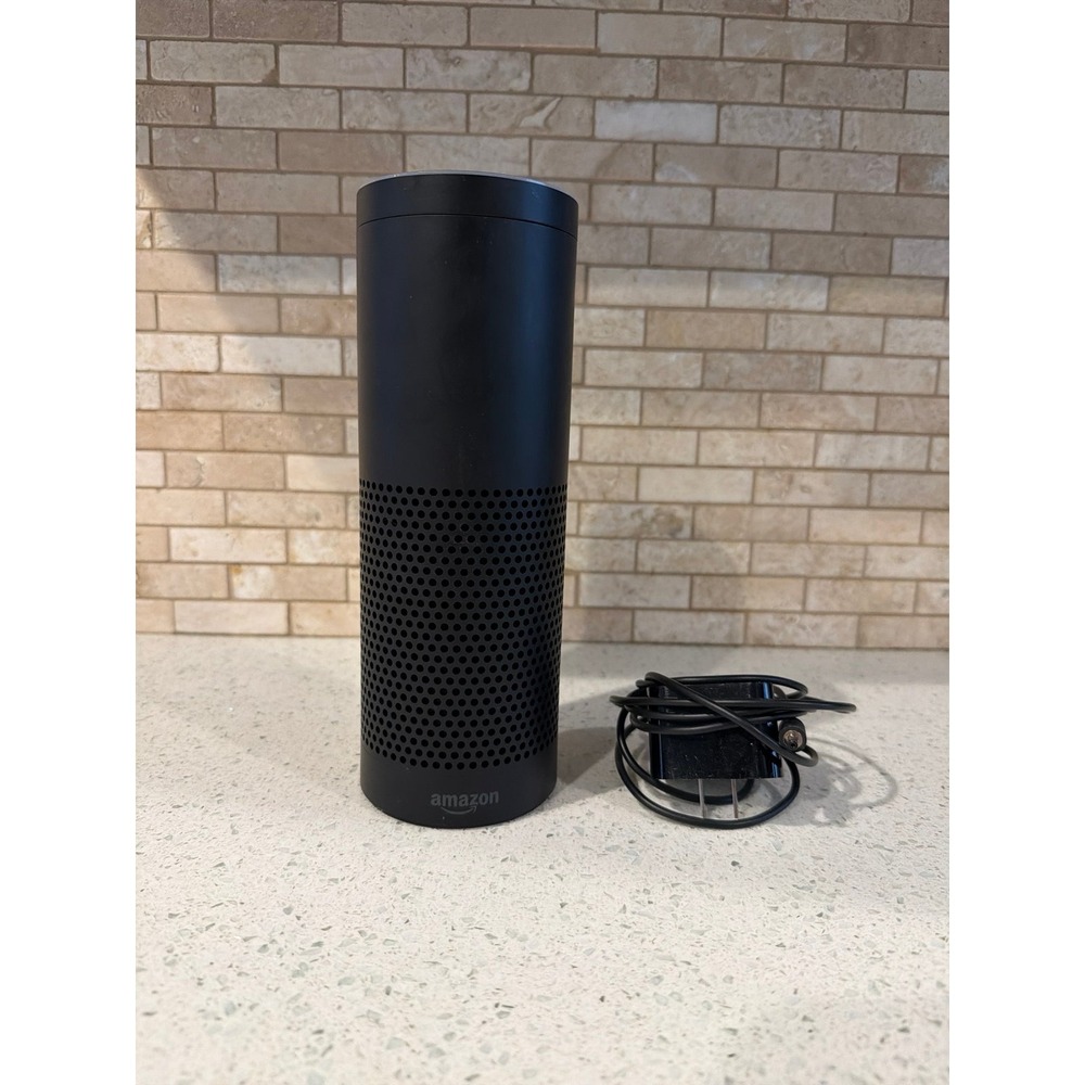 Amazon‎ Echo 1st Gen SK705DI Smart Speaker Alexa Black w Power Cord